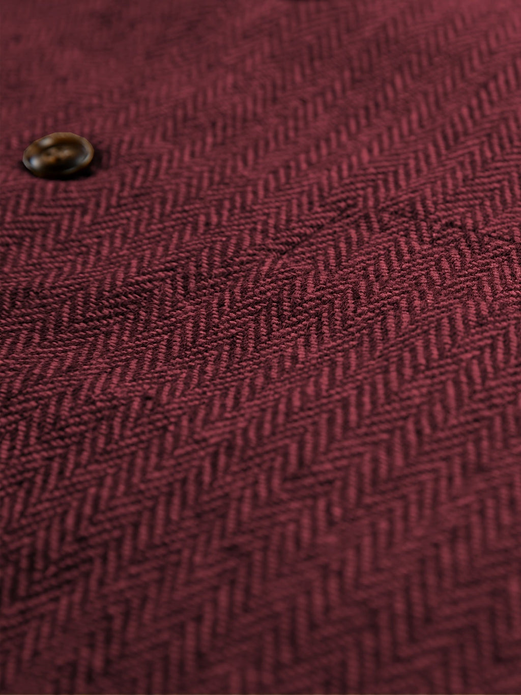 Herringbone Suit Vest for Men with Button Front