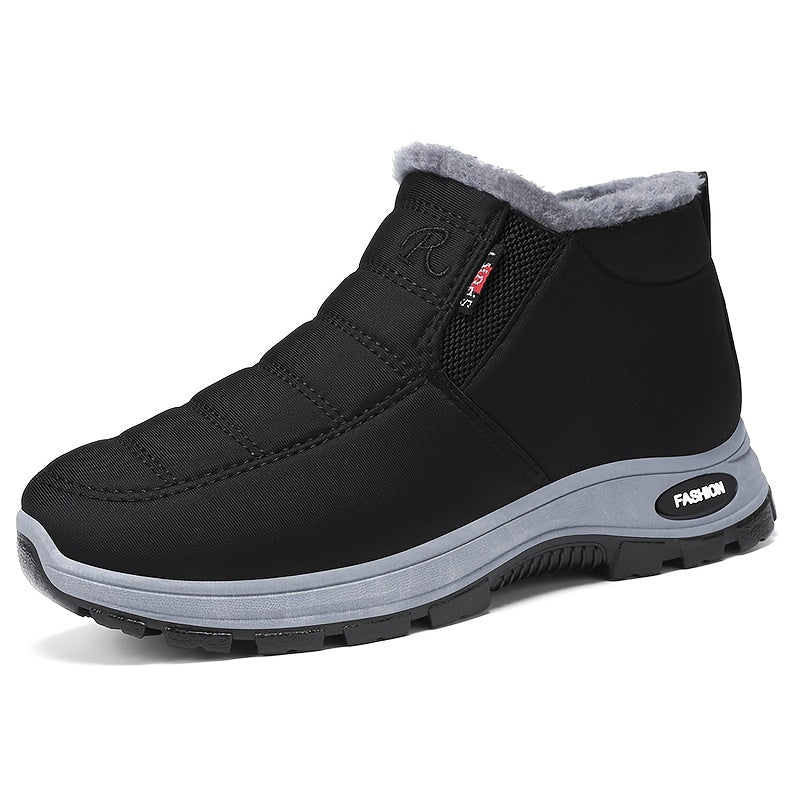 Black Snow Boots for men