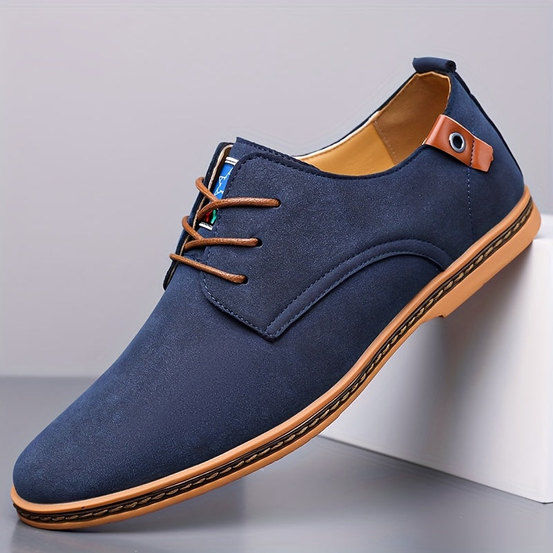 Suede Casual Dress Shoes for Men, view 6