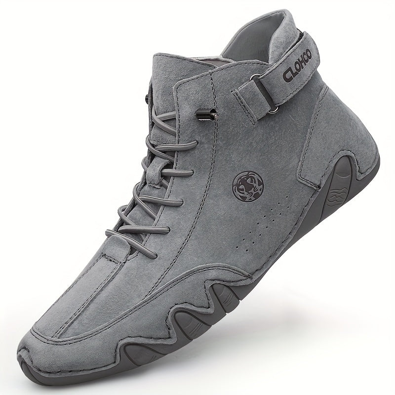 Gray High Top Sneakers for men