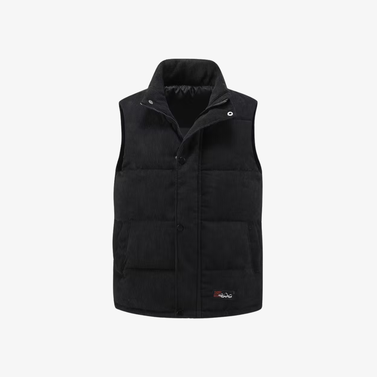 Black Puffer Vest for men