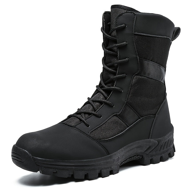 Black Combat Boots for men