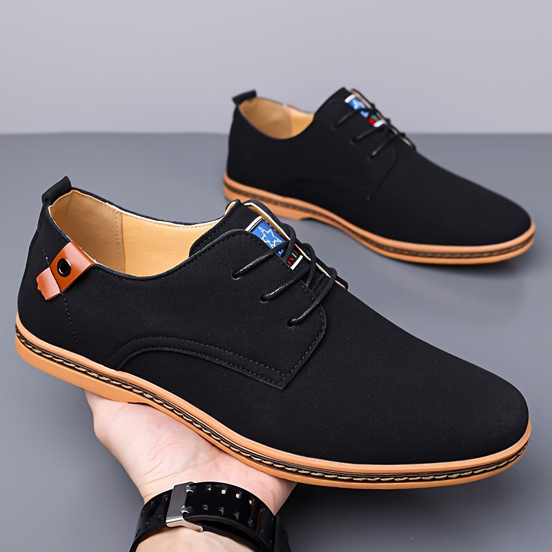 Suede Casual Dress Shoes for Men, view 2