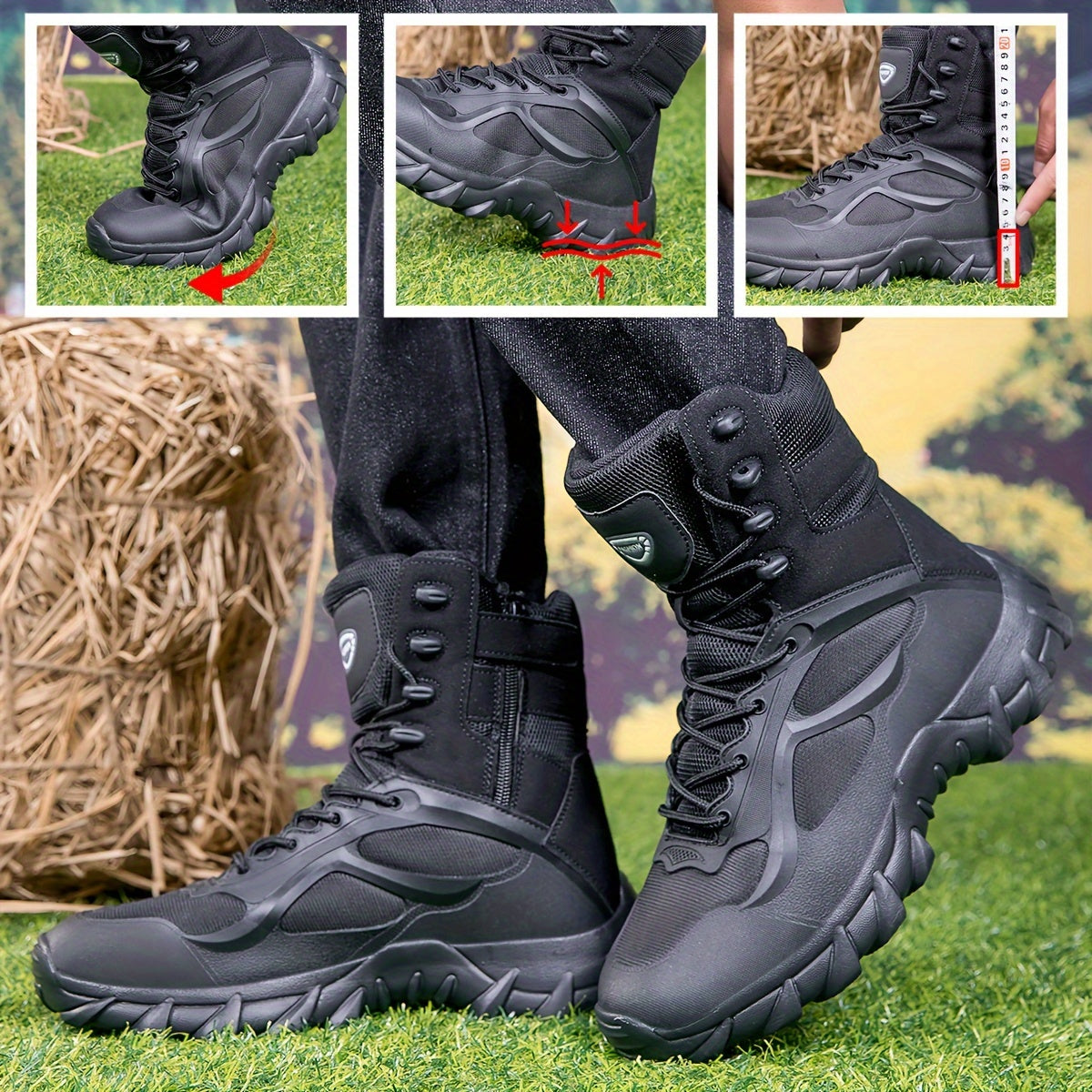 Combat Boots for men, detail 6