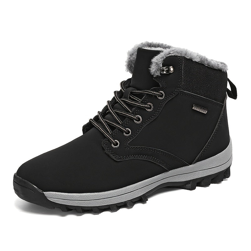 Black Snow Boots for men