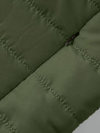 Lightweight Puffer Jacket for Men with Stand Collar