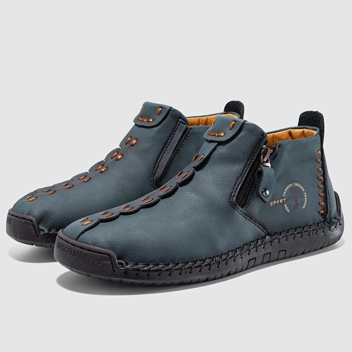 Blue Chukka Boots for men