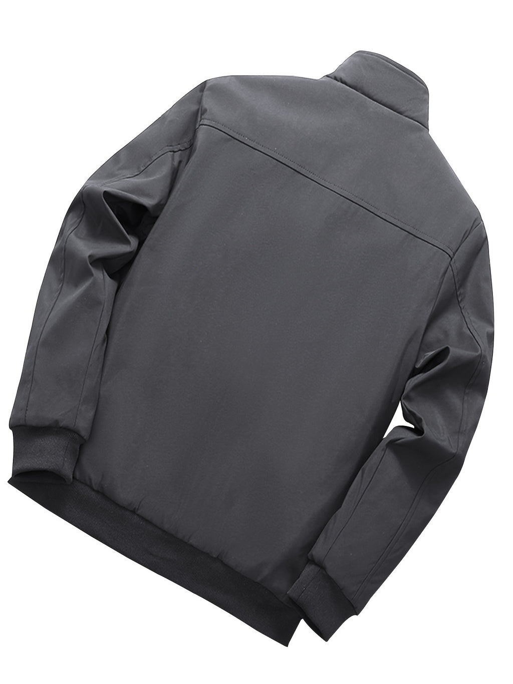 Fleece Jacket with Stand Collar