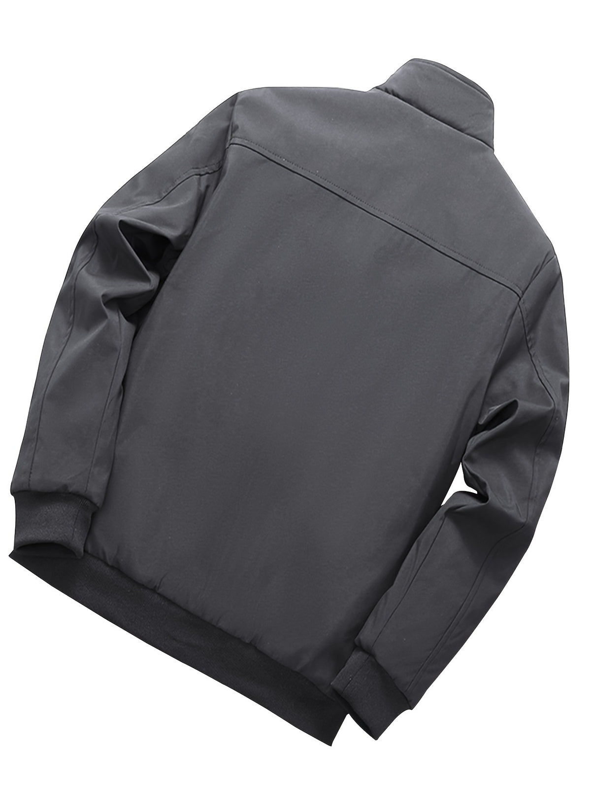 Fleece Jacket with Stand Collar