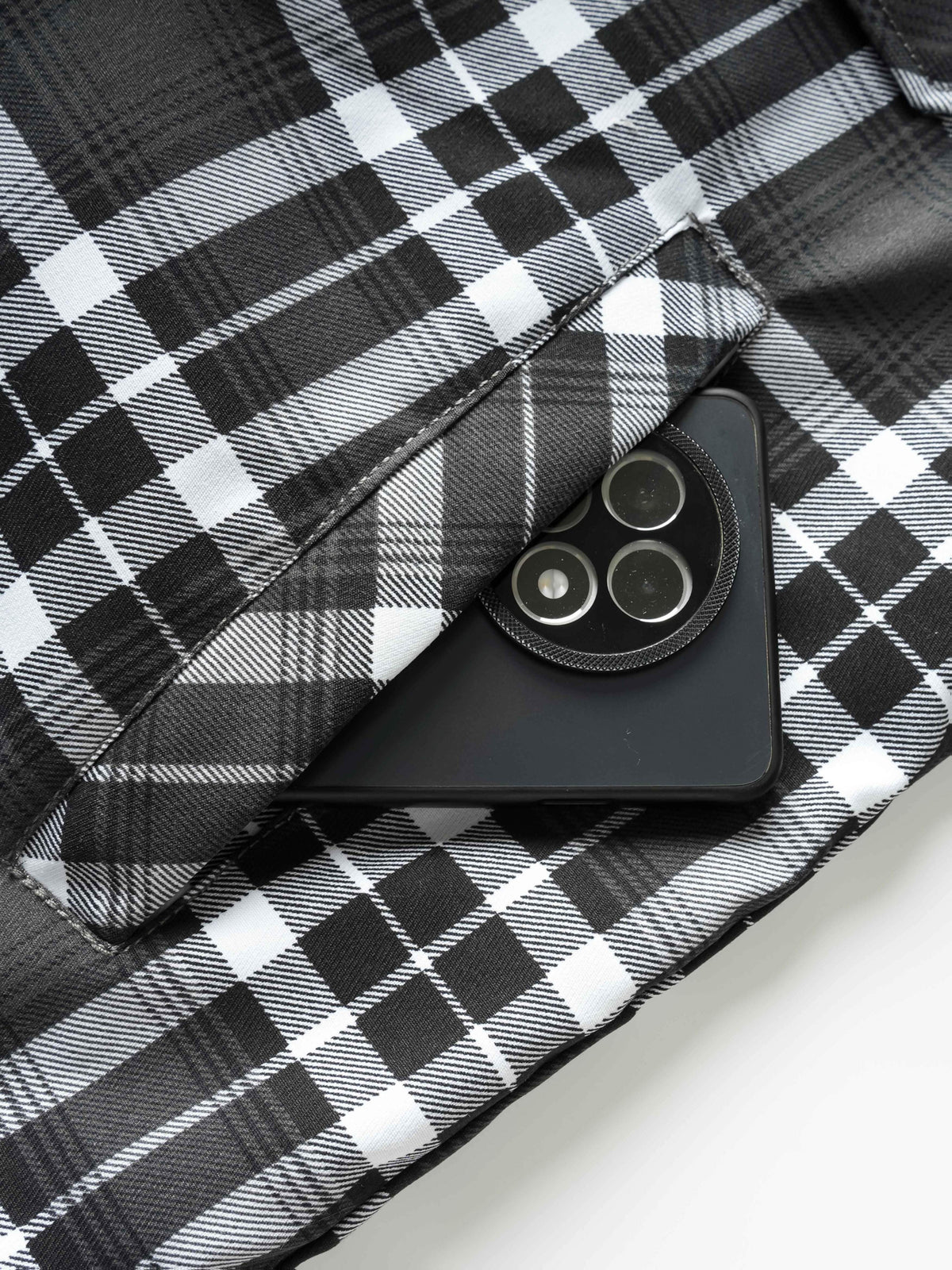 Hooded Flannel Shirt Jacket for men, detail 6