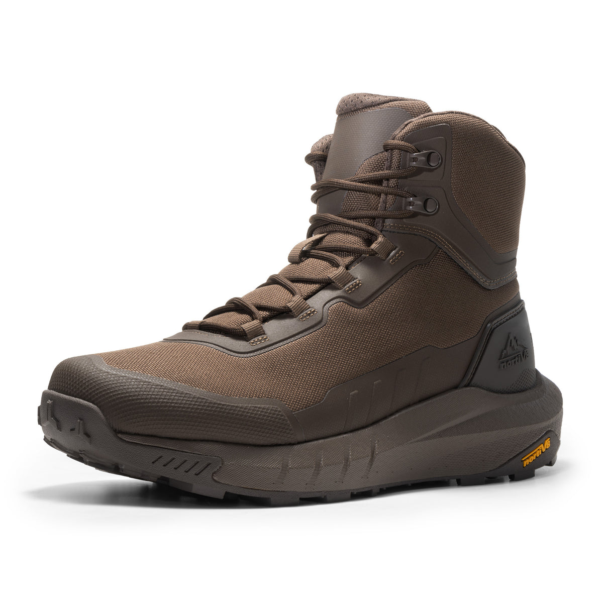 Dark Brown Hiking Boots for men