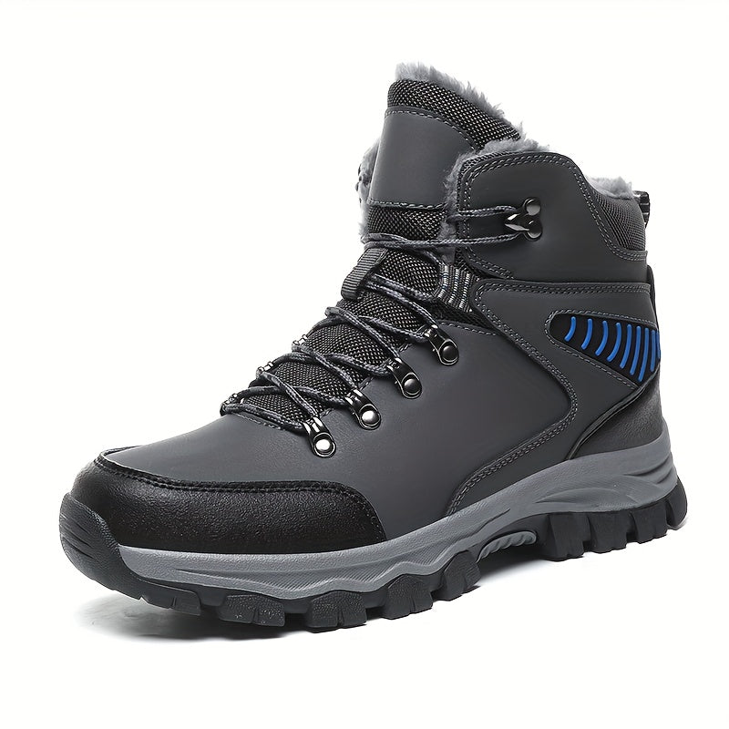 Gray Snow Boots for men