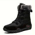 Black Snow Boots for men