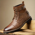 Dark Brown Ankle Boots for men