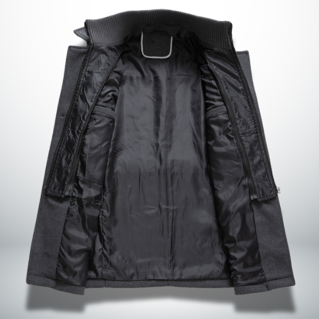 Wool Blend Overcoat for men, detail 6