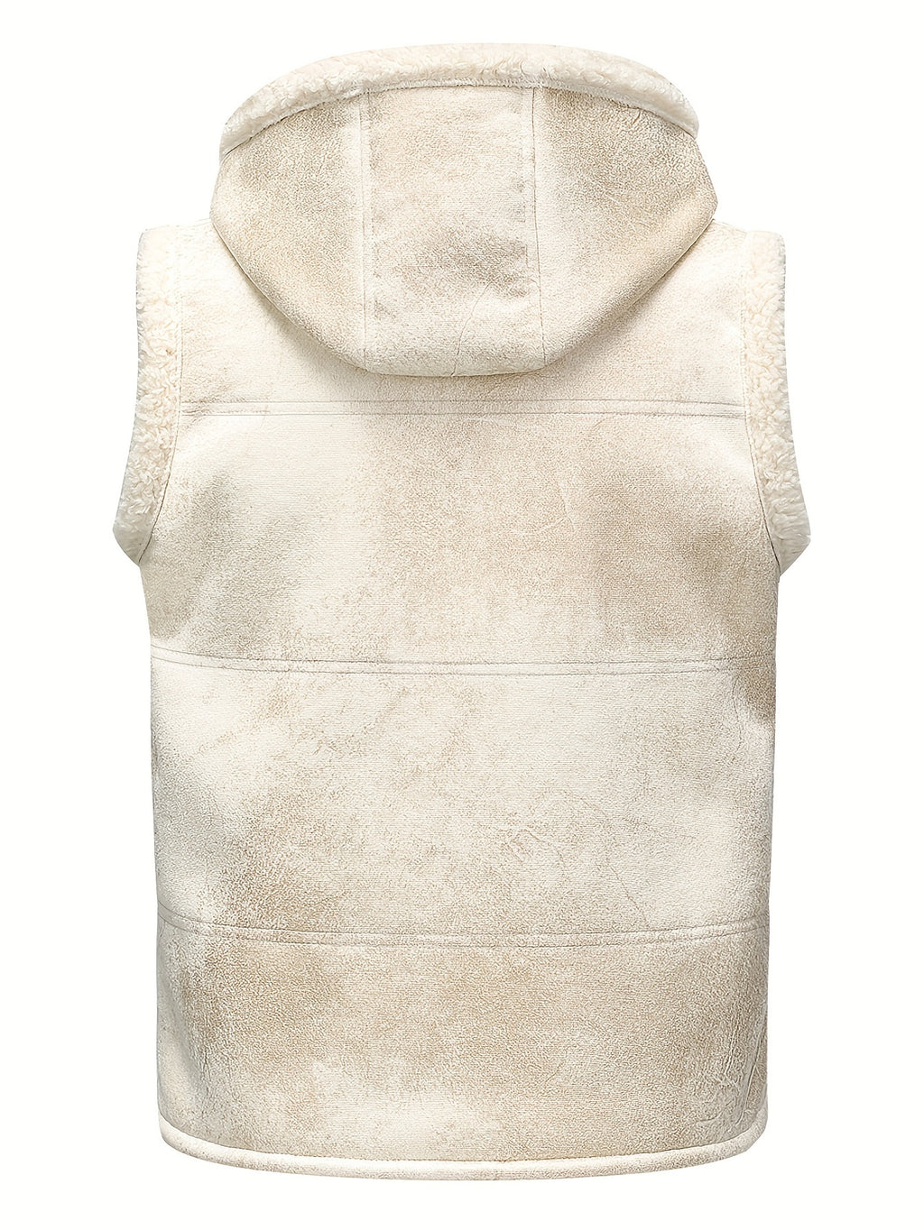Shearling Hooded Vest for men, detail 16
