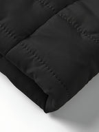 Lightweight Puffer Jacket for Men with Stand Collar