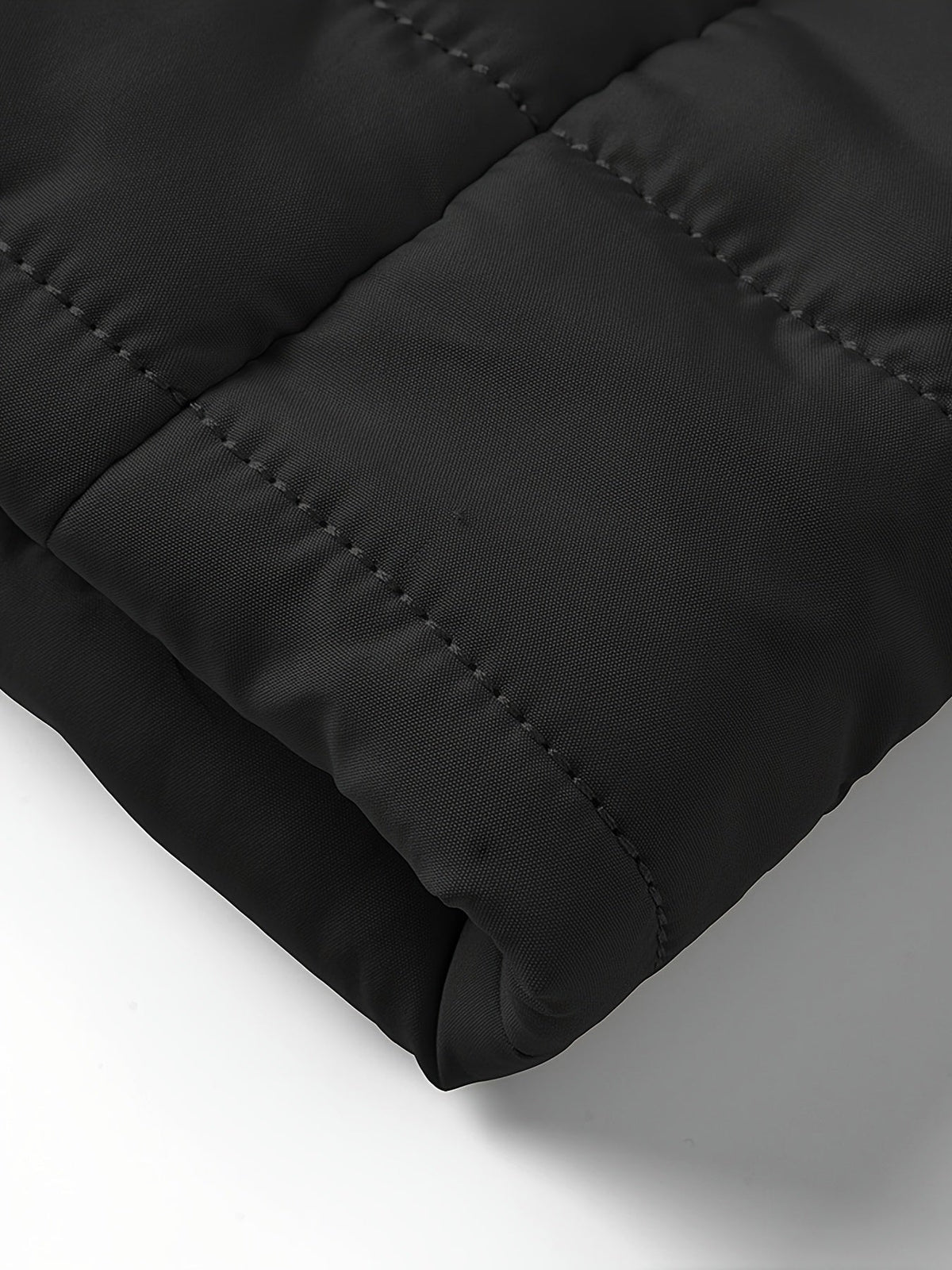 Lightweight Puffer Jacket for Men with Stand Collar
