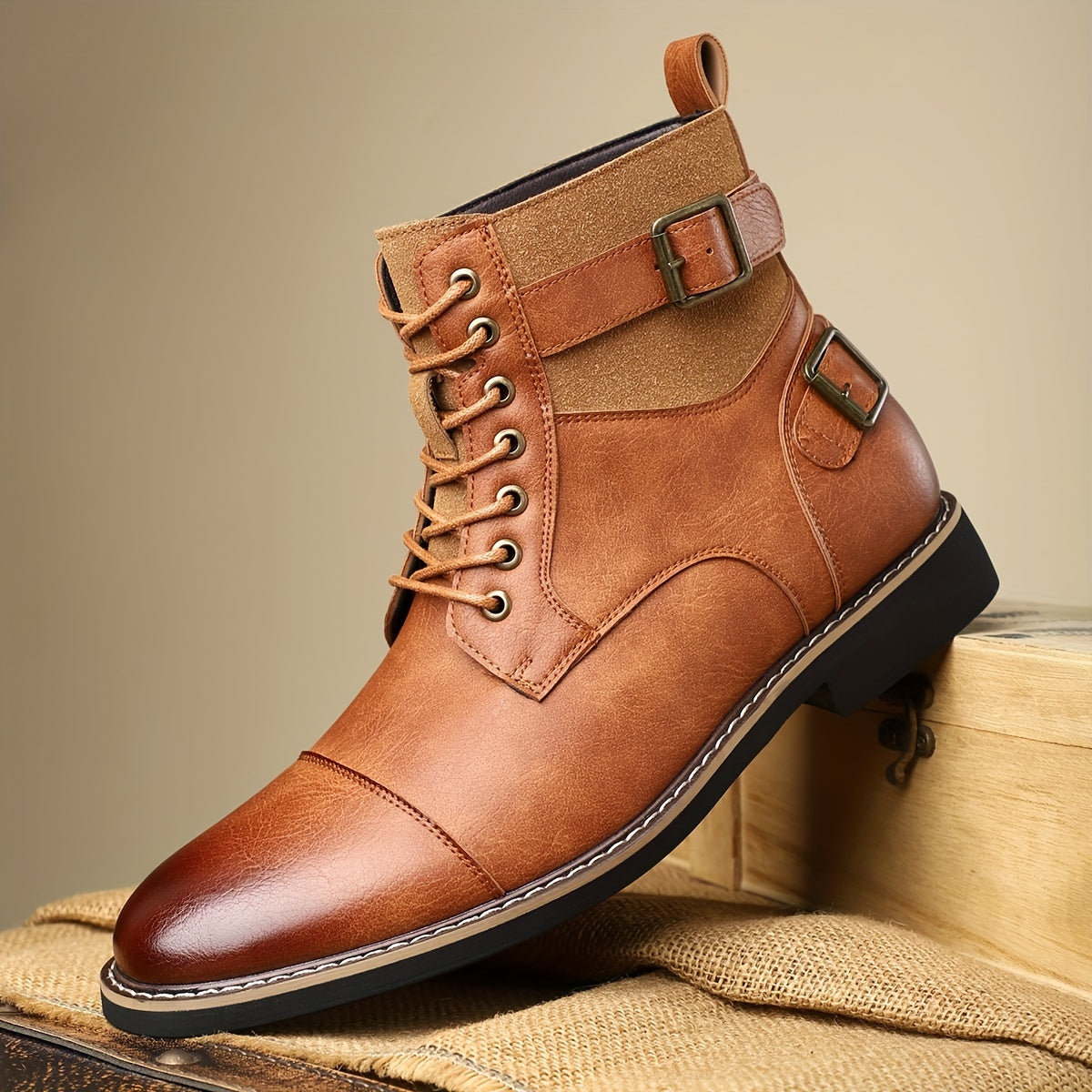 Tan Ankle Boots for men