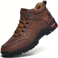 Dark Brown Work Boots for men