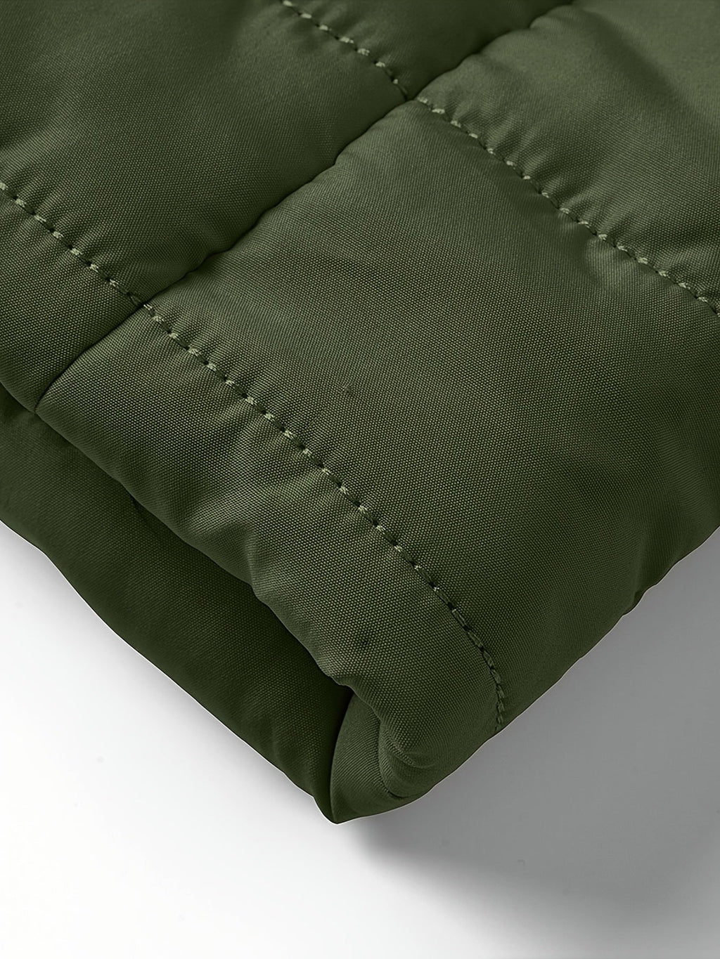 Lightweight Puffer Jacket for Men with Stand Collar