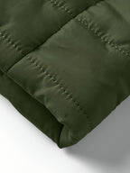 Lightweight Puffer Jacket for Men with Stand Collar