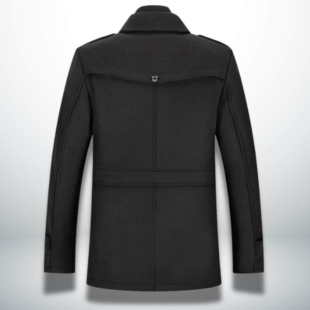 Wool Blend Overcoat for men, detail 7