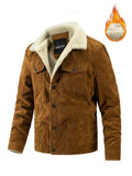 Sherpa Lined Corduroy Jacket for men, detail 1