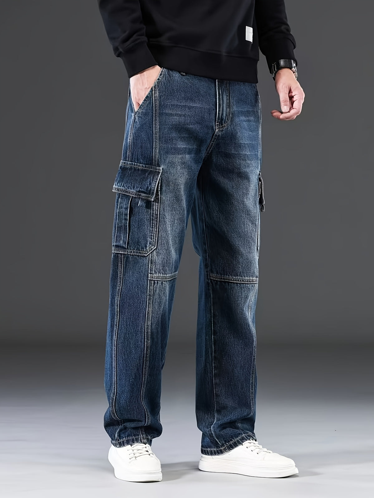 Cargo Jeans for men, detail 5