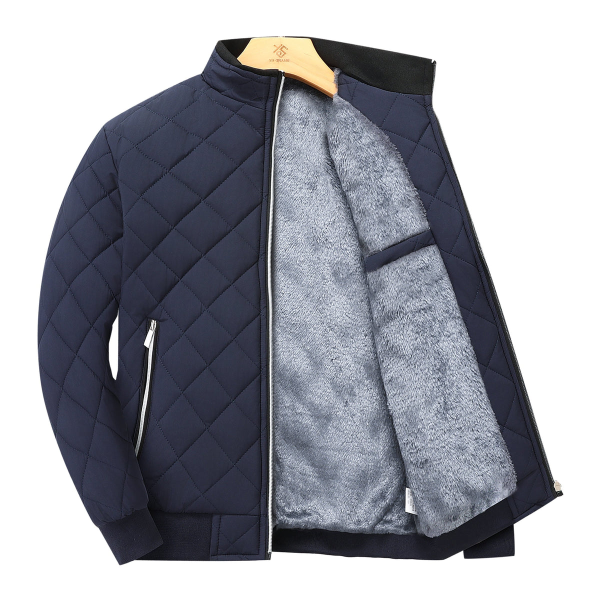 Quilted Body Work Jacket with Fleece Lining