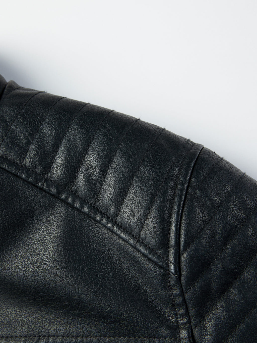 Leather Biker Jacket for men, detail 4