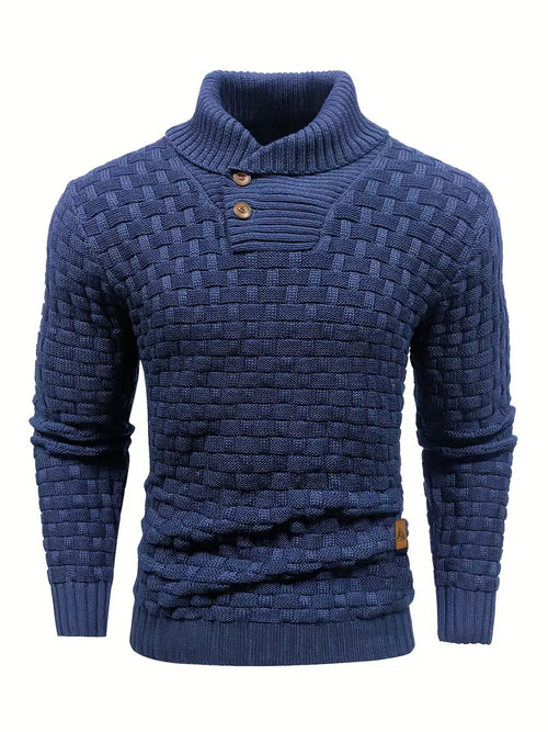 Shawl Collar Sweater for men, detail 1