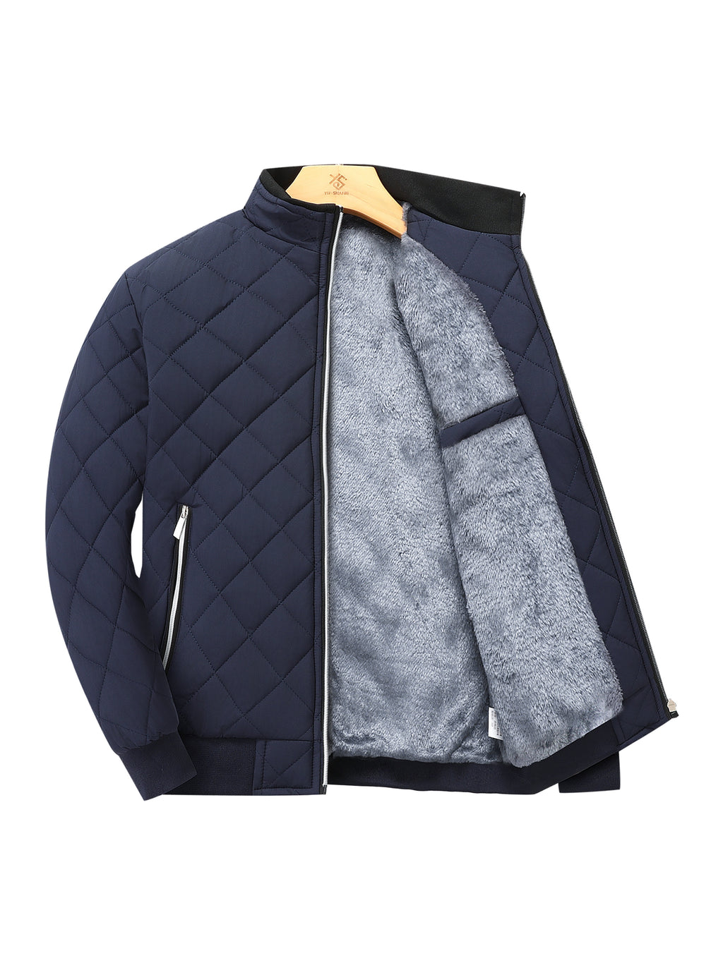 Quilted Body Work Jacket with Fleece Lining