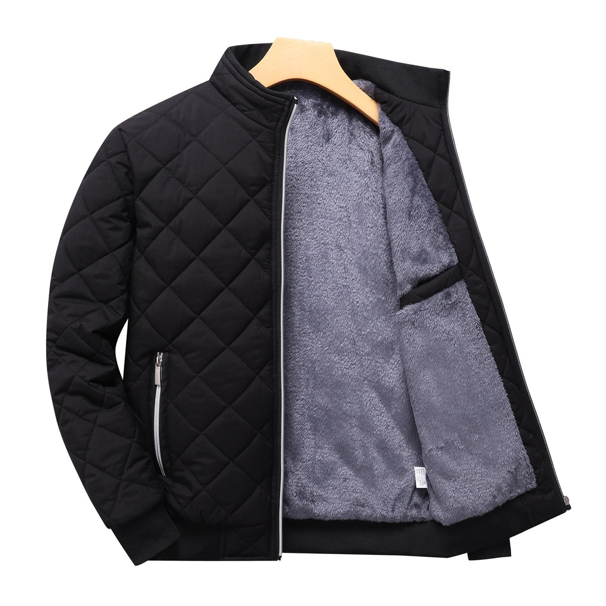 Quilted Body Work Jacket with Fleece Lining