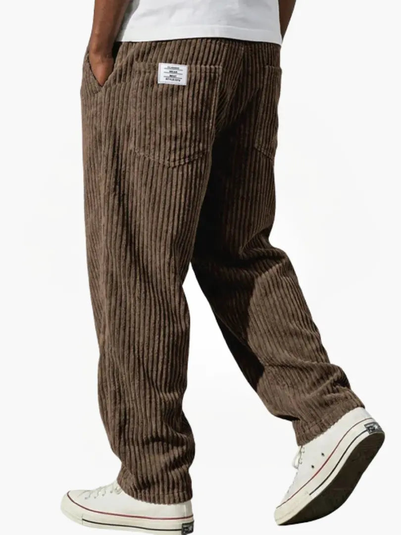 Brown Corduroy Pants for men