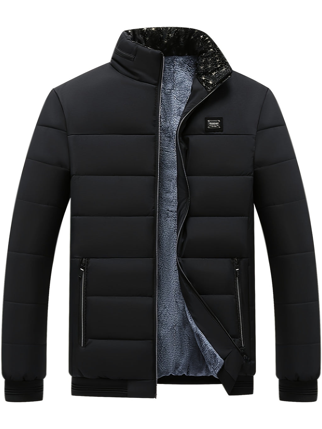 Black Padded Jacket for men