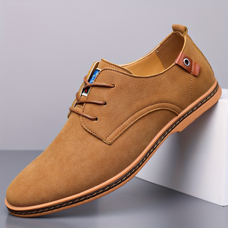 Suede Casual Dress Shoes for Men, view 7