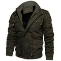 Hooded Military Jacket for men, detail 1