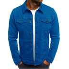 Blue trucker Denim Jacket for Men