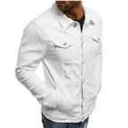 Trucker Denim Jacket for Men, view 2