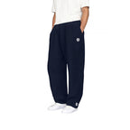 Mens sweatpants in Navy, front view