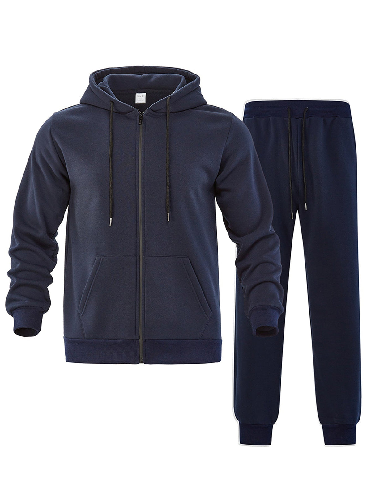 Hooded Tracksuit for Men in Navy