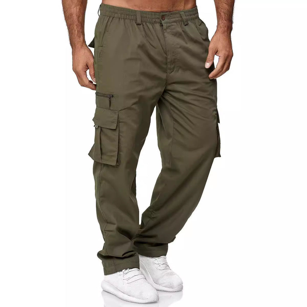 Elastic Waist Cargo Pants for Men, view 1