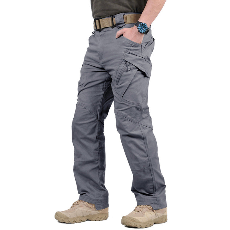 Gray Tactical Cargo Pants for men