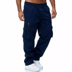 Elastic Waist Cargo Pants for Men, view 4