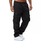 Elastic Waist Cargo Pants for Men, view 3