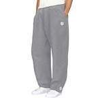 Mens sweatpants in Gray, close front view