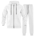 Hooded Tracksuit for Men in White