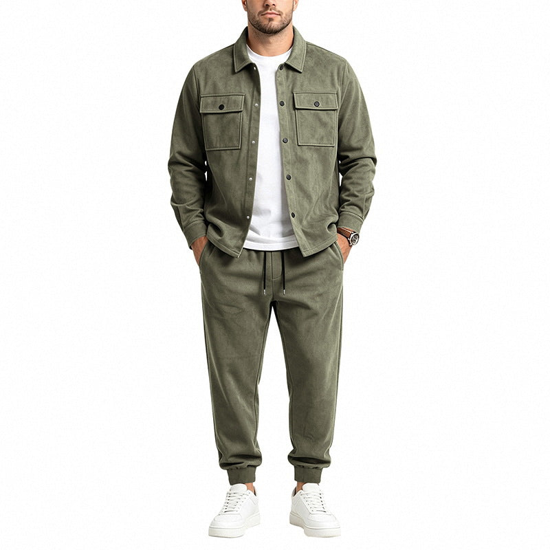 Overshirt Two Piece Set for Men, view 3