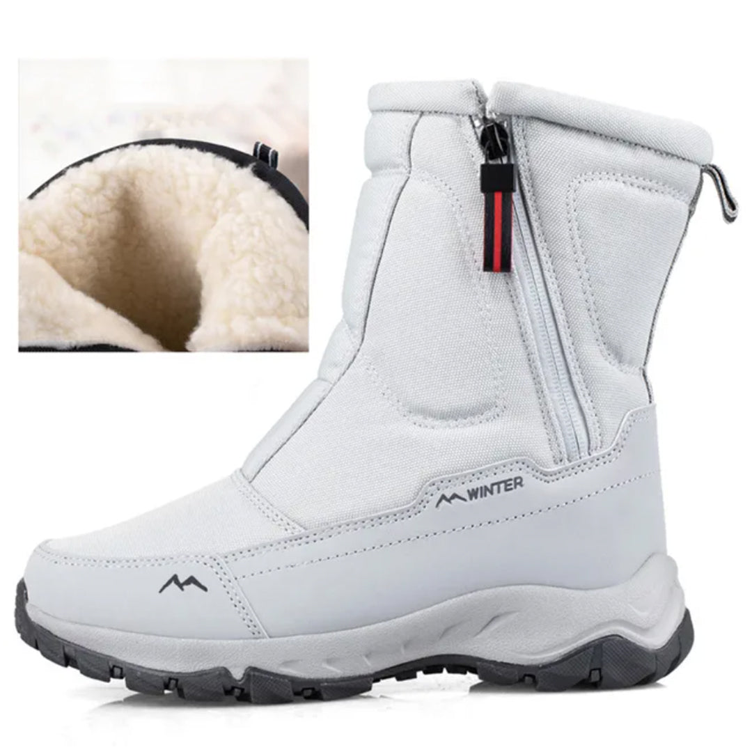 Waterproof Upper Winter Boots with Lug Sole